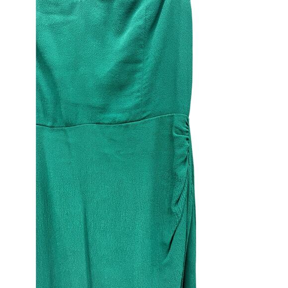 REFORMATION Marilyn Dress Gown Emerald Green 2 XS - Picture 6 of 8